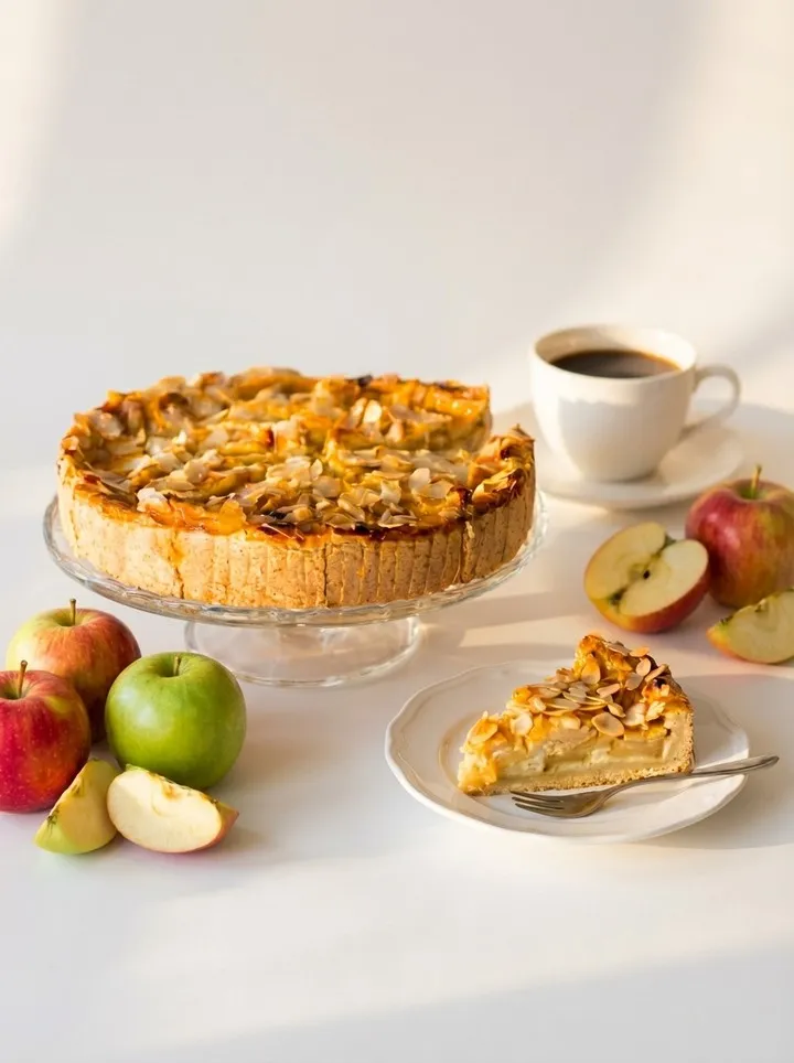 Pie de manzana — tibio con helado o rebanada clásica. ¿Tú cómo lo prefieres?