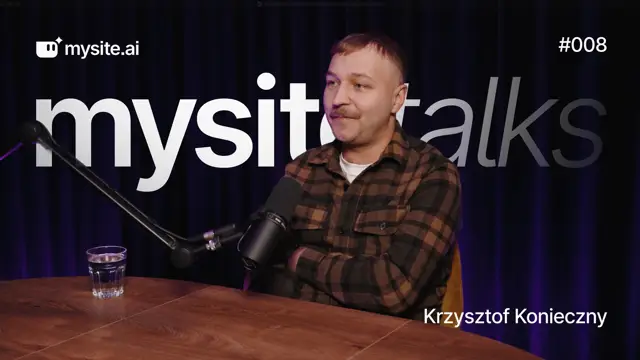 Krzysztof Konieczny - mysite talks
