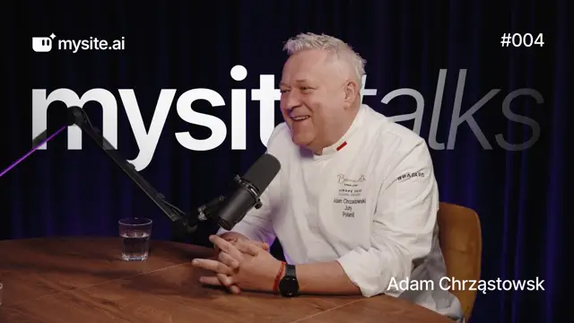 Adam Chrząstowski - mysite talks