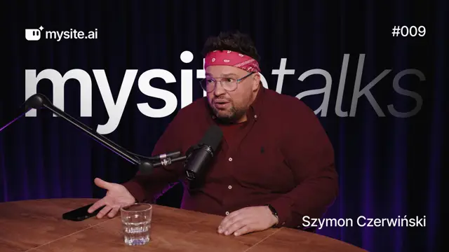 Szymon Czerwiński - mysite talks