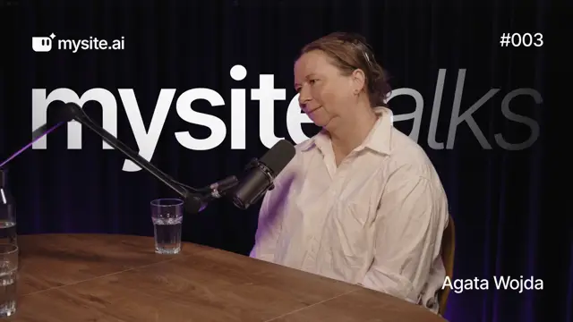 Agata Wojda - mysite talks